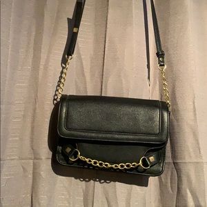 Jessica Simpson, faux leather long strap purse
